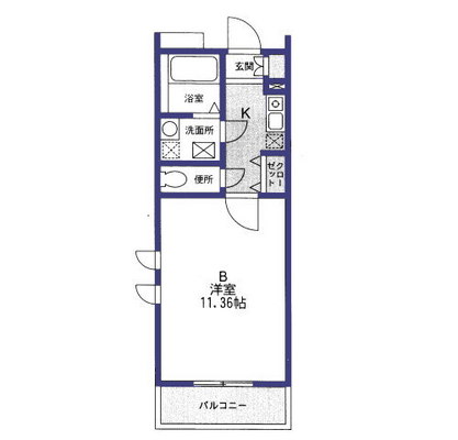 東京都練馬区早宮２丁目 賃貸マンション 1K