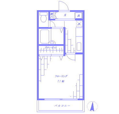 副都心線賃貸マンション・1K