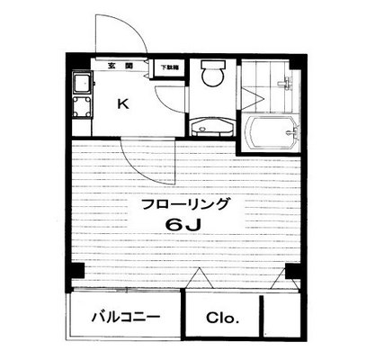 副都心線賃貸マンション・1K