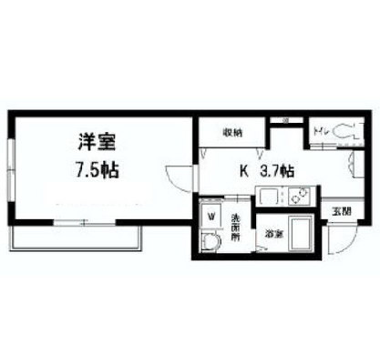 副都心線賃貸マンション・1K