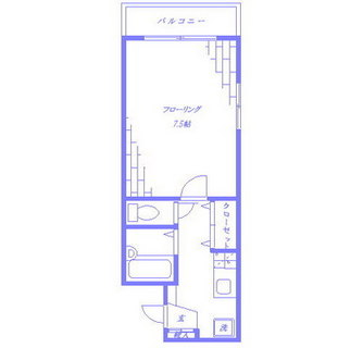 東京都豊島区高田１丁目 賃貸マンション 1K