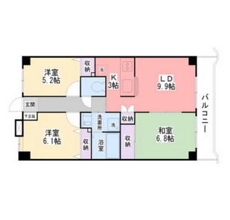 東京都練馬区平和台４丁目 賃貸マンション 3LDK