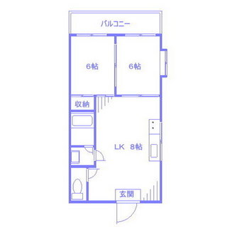 東京都豊島区千早２丁目 賃貸マンション 2LK