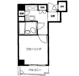 東京都新宿区新宿７丁目 賃貸マンション 1K