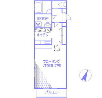 東京都豊島区目白２丁目 賃貸アパート 1K