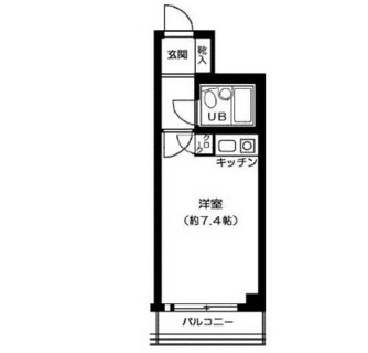 東京都新宿区新宿１丁目 賃貸マンション 1R