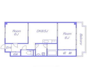 東京都豊島区池袋２丁目 賃貸マンション 2DK