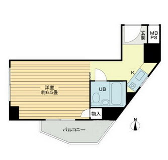 東京都渋谷区千駄ヶ谷５丁目 賃貸マンション 1K