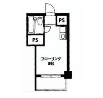 東京都渋谷区千駄ケ谷２丁目 賃貸マンション 1R