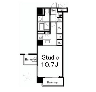 東京都渋谷区神宮前１丁目 賃貸マンション 1K