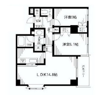 東京都渋谷区神宮前２丁目 賃貸マンション 2LDK