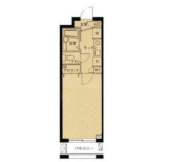 東京都新宿区西早稲田３丁目 賃貸マンション 1K