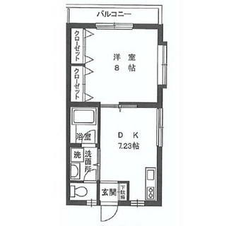 東京都練馬区田柄２丁目 賃貸マンション 1DK