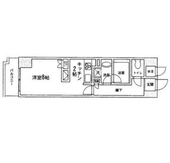 東京都豊島区高田２丁目 賃貸マンション 1R