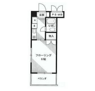 東京都豊島区目白２丁目 賃貸マンション 1K