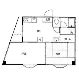 東京都板橋区大谷口１丁目 賃貸マンション 2DK