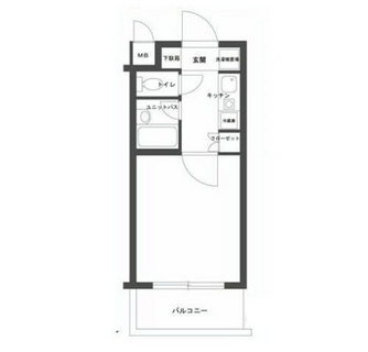 東京都新宿区西早稲田２丁目 賃貸マンション 1K