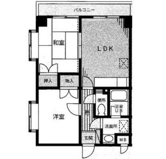 東京都板橋区赤塚３丁目 賃貸マンション 2LDK