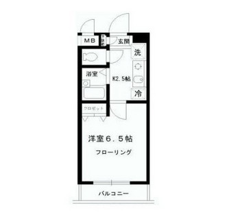 東京都新宿区百人町１丁目 賃貸マンション 1K