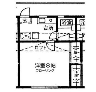 東京都豊島区千早２丁目 賃貸マンション 1K