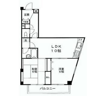 東京都豊島区千早２丁目 賃貸マンション 2LDK