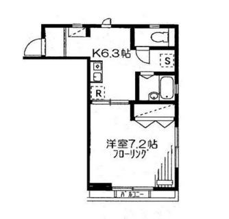 東京都豊島区要町１丁目 賃貸マンション 1K