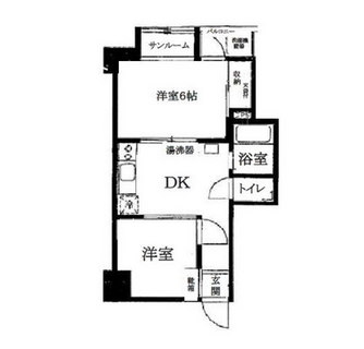 東京都新宿区大久保２丁目 賃貸マンション 2DK