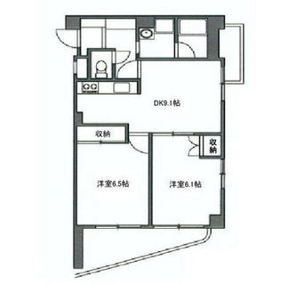 東京都板橋区赤塚新町３丁目 賃貸マンション 2DK