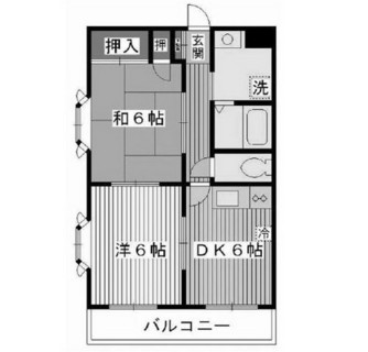 東京都板橋区成増１丁目 賃貸マンション 2DK