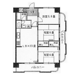 東京都板橋区成増２丁目 賃貸マンション 3LDK