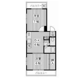 東京都板橋区赤塚３丁目 賃貸マンション 2DK