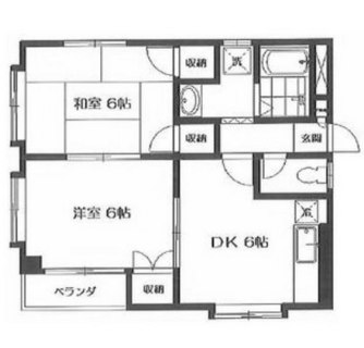 東京都板橋区赤塚３丁目 賃貸マンション 2DK