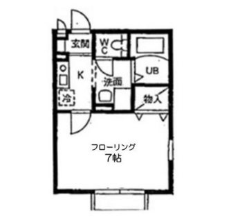 東京都豊島区千早２丁目 賃貸アパート 1K