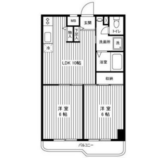 東京都板橋区成増３丁目 賃貸マンション 2LDK