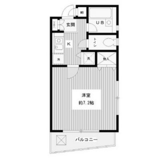 東京都渋谷区千駄ヶ谷１丁目 賃貸マンション 1K