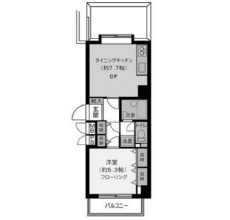 東京都豊島区高田１丁目 賃貸マンション 1DK