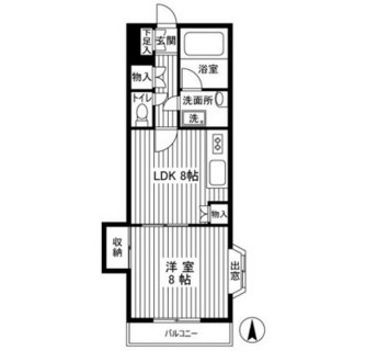 東京都板橋区成増２丁目 賃貸マンション 1LDK