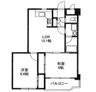 東京都板橋区赤塚新町３丁目 賃貸マンション 2LDK