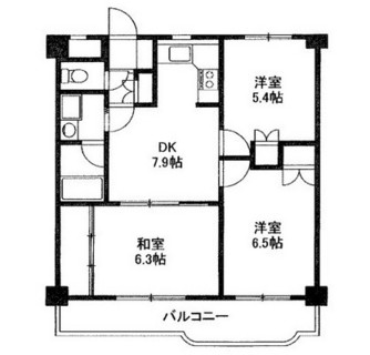 東京都板橋区赤塚新町３丁目 賃貸マンション 3DK