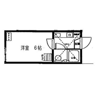 東京都新宿区戸山３丁目 賃貸アパート 1K