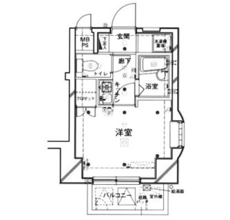 東京都新宿区余丁町 賃貸マンション 1K