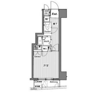 東京都新宿区余丁町 賃貸マンション 1R