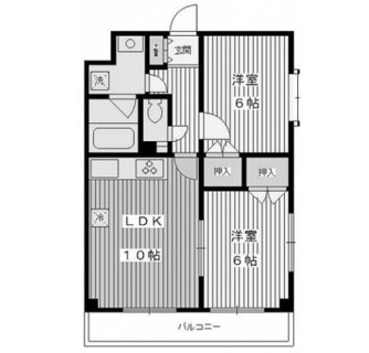 東京都板橋区赤塚３丁目 賃貸マンション 2LDK