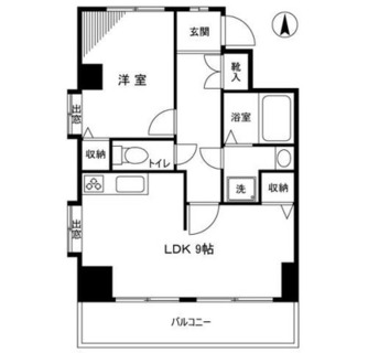 東京都豊島区目白１丁目 賃貸マンション 1LDK