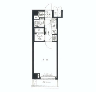 東京都豊島区高田１丁目 賃貸マンション 1K