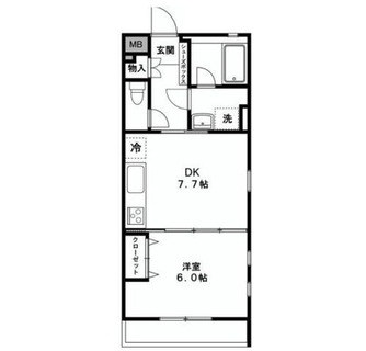 東京都豊島区目白２丁目 賃貸マンション 1DK