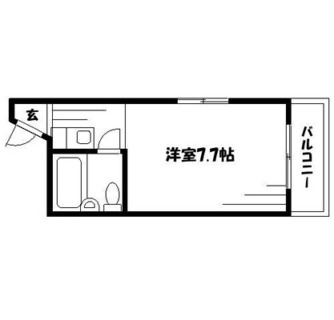 東京都豊島区西池袋２丁目 賃貸マンション 1R