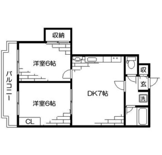 東京都豊島区高田３丁目 賃貸マンション 2DK