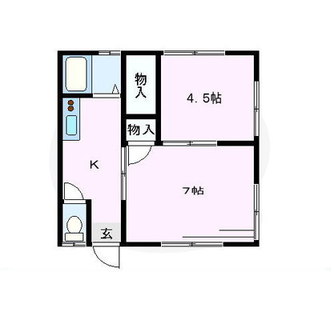 東京都豊島区池袋４丁目 賃貸アパート 2K