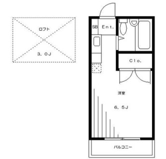 東京都豊島区雑司が谷１丁目 賃貸マンション 1R